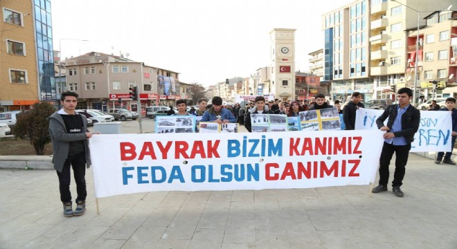 Oltu'da Sarıkamış şehitleri anıldı 